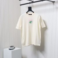 High Quality Batch Louis Vuitton LV Tyler co-branded floral jacquard knitted short-sleeved T-shirt