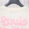 High Quality Batch Louis Vuitton LV Tyler co-branded floral jacquard knitted short-sleeved T-shirt