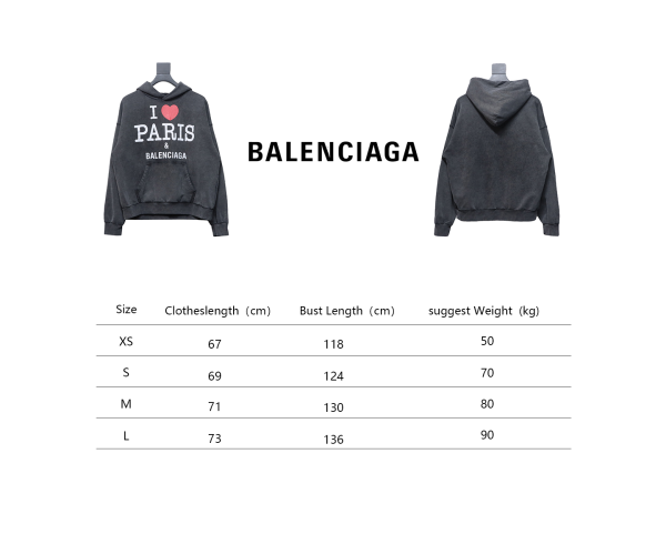 i_love_paris___balenciaga_cropped_hoodie_oversized_in_faded_black_curly_fleece_1B8BE4E32A31A I Love Paris & Balenciaga Cropped Hoodie Oversized in faded black curly fleece