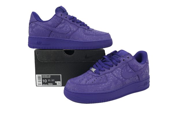Kobe Bryant x Air Force 1 Low 'Court Purple   IB0018-500