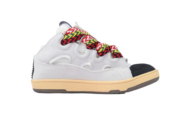 lanvin_curb_leather_sneaker_white_black_1CAAA36059A19 Lanvin Curb Leather Sneaker White Black