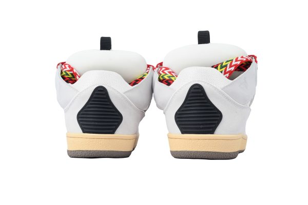 lanvin_curb_leather_sneaker_white_black_1CAAA360D6511 Lanvin Curb Leather Sneaker White Black