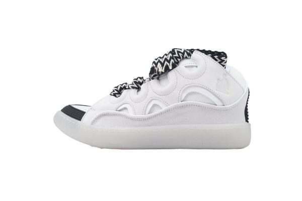 Lanvin Curb Sneakers White Black Lanvin Curb Sneakers White Black
