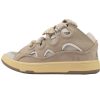 Lanvin Wmns Curb Sneakers White Brown Lanvin Wmns Curb Sneakers White Brown