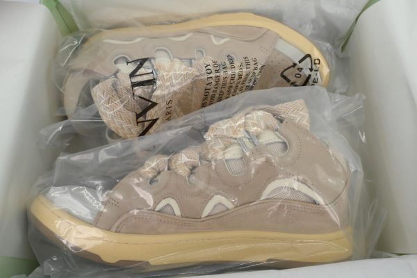 lanvin_white_brown_1CC8B05AB2D1C Lanvin Wmns Curb Sneakers White Brown