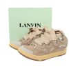 lanvin_white_brown_1CC8B05DDD911 Lanvin Wmns Curb Sneakers White Brown