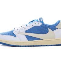 Travis Scott x Fragment x Nike Air Jordan 1 Low “UNC Blue” Travis Scott x Fragment x Nike Air Jordan 1 Low “UNC Blue”