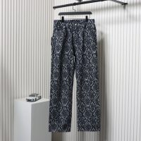 Louis Vuitton asymmetric snake print jeans Louis Vuitton asymmetric snake print jeans