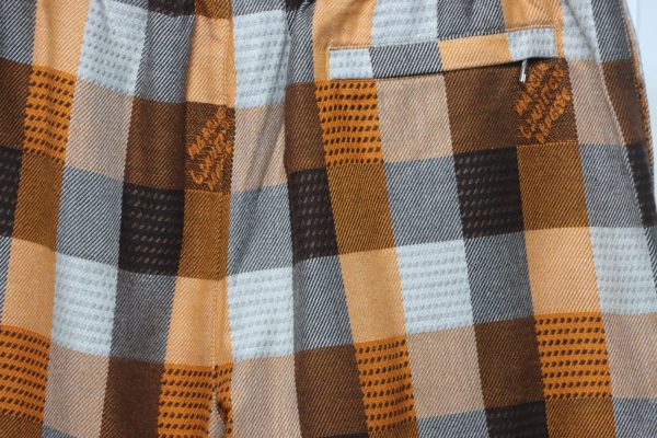 louis_vuitton_checkerboard_embroidered_lettering_shorts_1C4044E08E017 Louis Vuitton Checkerboard Embroidered Lettering Shorts