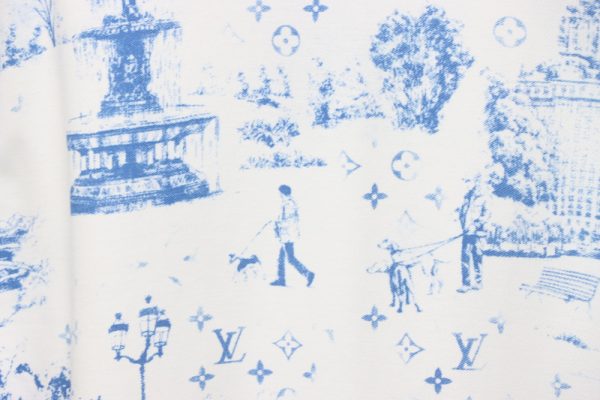 louis_vuitton_dog_walking_print_short_sleeve_1C4045A55FD15 Louis Vuitton Dog Walking Print Short Sleeve