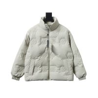 Louis Vuitton Embossed Zipper Down Jacket White Louis Vuitton Embossed Zipper Down Jacket White
