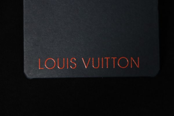 louis_vuitton_jacquard_flocked_t_shirt_black_1C40465159B18 Louis Vuitton Jacquard Flocked T-Shirt Black