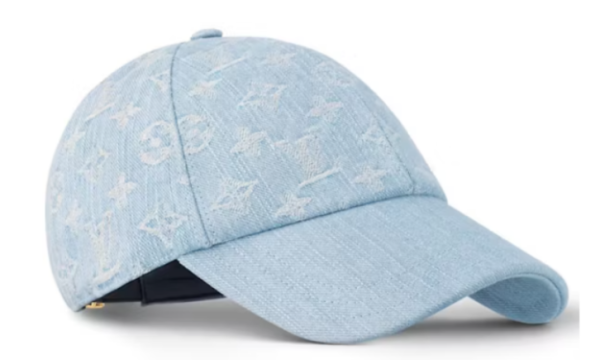 LOUIS VUITTON Monogram Denim cap LOUIS VUITTON Monogram Denim cap