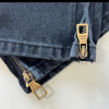 louis_vuitton_monogram_detail_carpenter_denim_pants_black_1C5359C0E8A1F Louis Vuitton Monogram Detail Carpenter Denim Pants Black