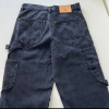 louis_vuitton_monogram_detail_carpenter_denim_pants_black_1C5359C11FE1F Louis Vuitton Monogram Detail Carpenter Denim Pants Black
