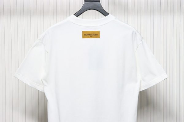 Louis Vuitton Rooftop Sunset Rhinestone Short Sleeve T-shirt