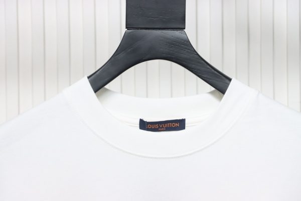 Louis Vuitton Rooftop Sunset Rhinestone Short Sleeve T-shirt