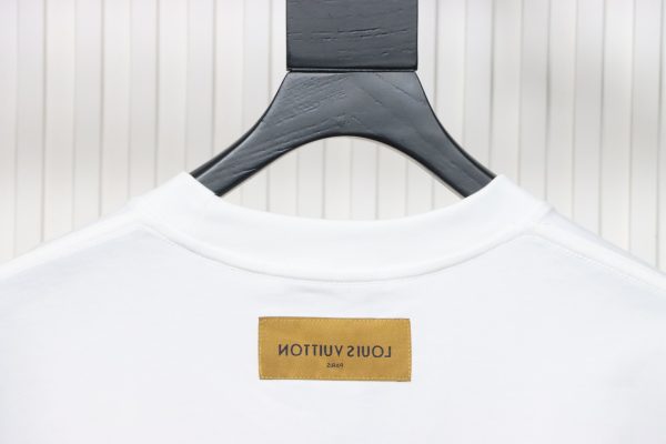 Louis Vuitton Rooftop Sunset Rhinestone Short Sleeve T-shirt