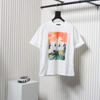 Louis Vuitton Rooftop Sunset Rhinestone Short Sleeve T-shirt