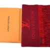 louis_vuitton_suede_fringe_scarf_red_1D18723E81112 Louis Vuitton suede fringe scarf red