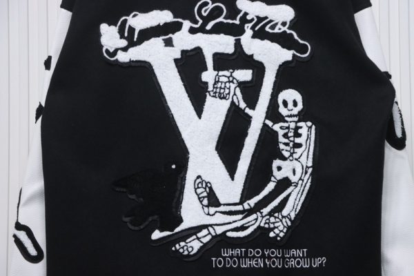 Louis Vuitton Wizard of Oz baseball Jacker Black