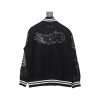 Louis Vuitton x NBA Leather Basketball Jacket Black
