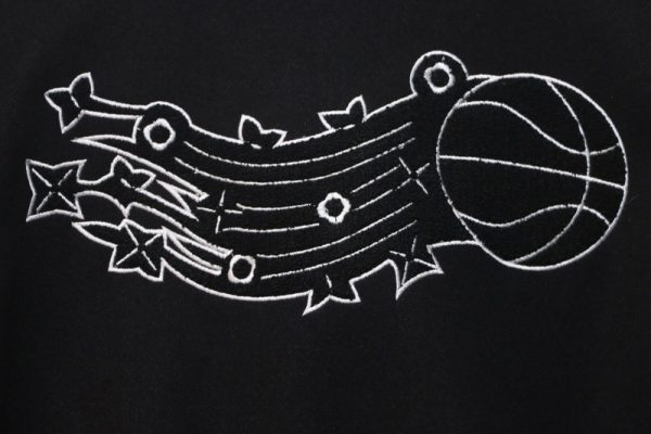 Louis Vuitton x NBA Leather Basketball Jacket Black