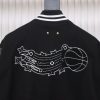 Louis Vuitton x NBA Leather Basketball Jacket Black