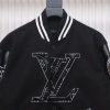 Louis Vuitton x NBA Leather Basketball Jacket Black