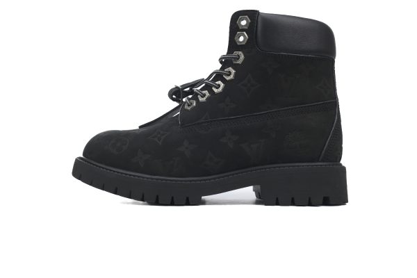 LOUIS VUITTON x Timberland 6-In Ankle Boot Black LOUIS VUITTON x Timberland 6-In Ankle Boot Black