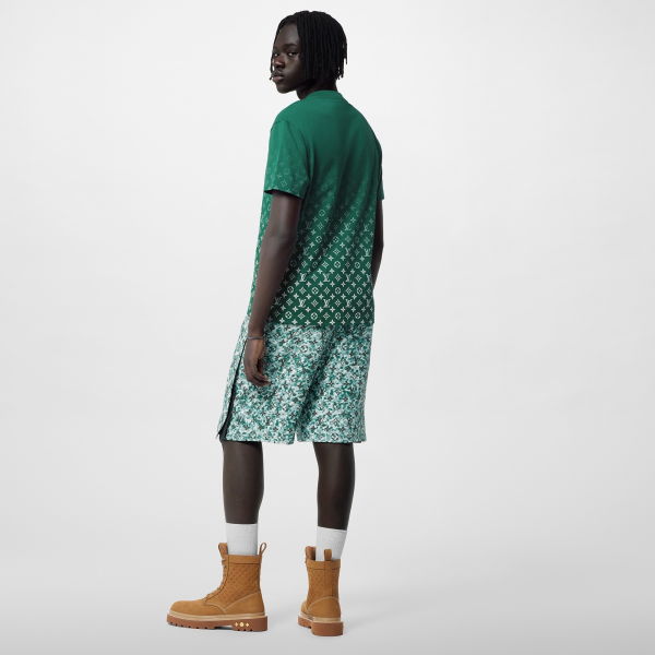 Louis Vuitton Monogram Gradient T-Shirt Green