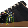 Maison Margiela Black Paint Sneakers Maison Margiela Black Paint Sneakers
