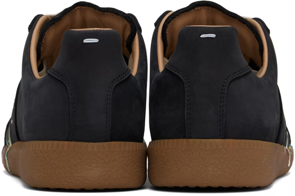 maison_margiela_black_paint_replica_sneakers_1BED798E95E18 Maison Margiela Black Paint Sneakers
