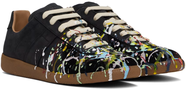 maison_margiela_black_paint_replica_sneakers_1BED798EAD01F Maison Margiela Black Paint Sneakers