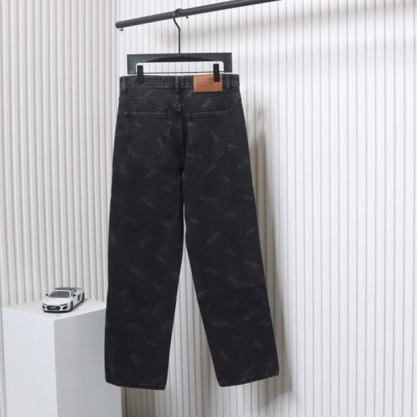 Margiela logo print jeans