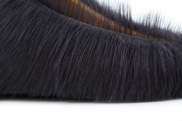 Marni Long hair Calfskin Fussbett Sabot Black SBMR000600P412200N99