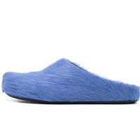 Marni Long hair Calfskin Fussbett Sabot Blue SBMR000600P412200B50 Marni Long hair Calfskin Fussbett Sabot Blue SBMR000600P412200B50