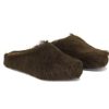 Marni Long hair Calfskin Fussbett Sabot Brown SBMS004601P412200M37