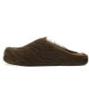 Marni Long hair Calfskin Fussbett Sabot Brown SBMS004601P412200M37