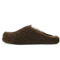 Marni Long hair Calfskin Fussbett Sabot Brown SBMS004601P412200M37 Marni Long hair Calfskin Fussbett Sabot Brown SBMS004601P412200M37