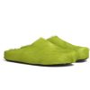 Marni Long hair Calfskin Fussbett Sabot Green SBMR000600P412200V07