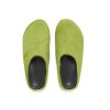 Marni Long hair Calfskin Fussbett Sabot Green SBMR000600P412200V07