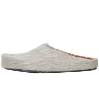 Marni Long hair Calfskin Fussbett Sabot Grey SBMR000600P412200N15 Marni Long hair Calfskin Fussbett Sabot Grey SBMR000600P412200N15