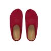 Marni Long hair Calfskin Fussbett Sabot Red SBMS004601P412200R66