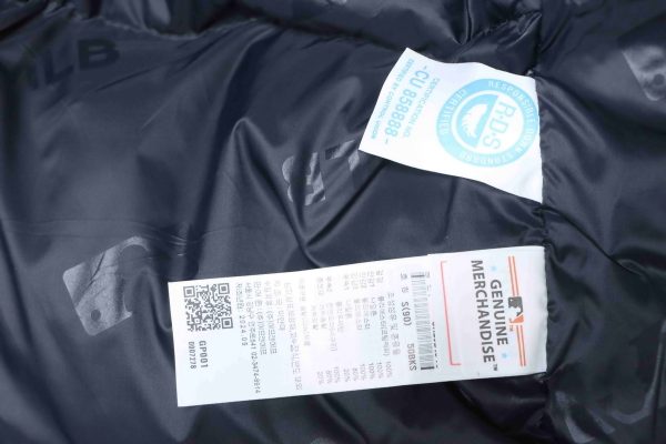 _mlb___1D239E7232519 MLB Second generation large fur collar workwear gray