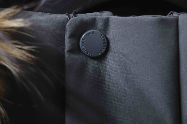 _mlb___1D239E781981F MLB Second generation large fur collar workwear gray