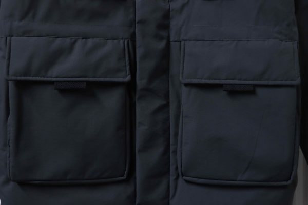 _mlb___1D239E7B24E14 MLB Second generation large fur collar workwear gray