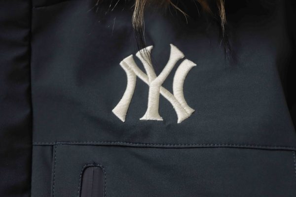 _mlb___1D239E7D45B1A MLB Second generation large fur collar workwear gray