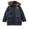 MLB Second generation large fur collar workwear gray MLB Second generation large fur collar workwear gray