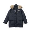 MLB Second generation large fur collar workwear black MLB Second generation large fur collar workwear black